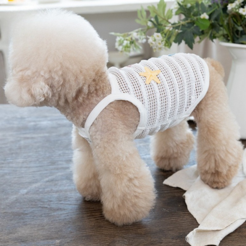 Pet Spring Mesh Sunscreen Coat - đánh giá và giá Suspender Tank Top