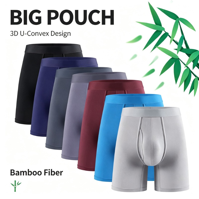 Big Pouch Men Bamboo Fiber Box - đánh giá và giá Bamboo Fiber Trunk
